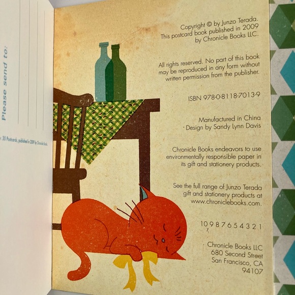 Junzo Terada “Happy Animal Time” postcard book - Picture 5 of 6